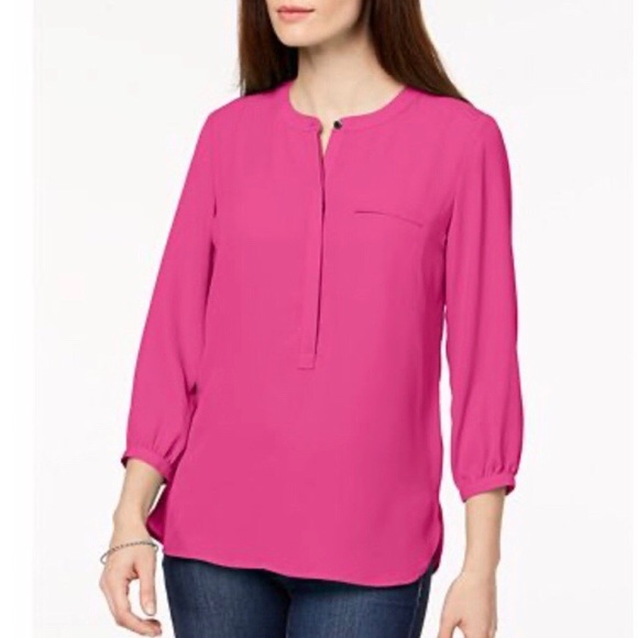 macys womens pink tops